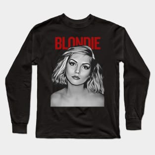 Debbie Harry Red Long Sleeve T-Shirt